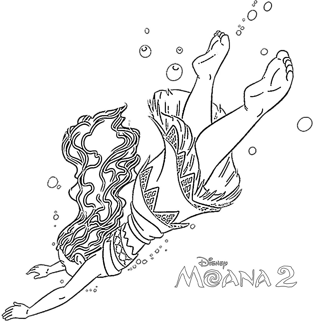 coloriage Moana 2 gratuit a imprimer 3