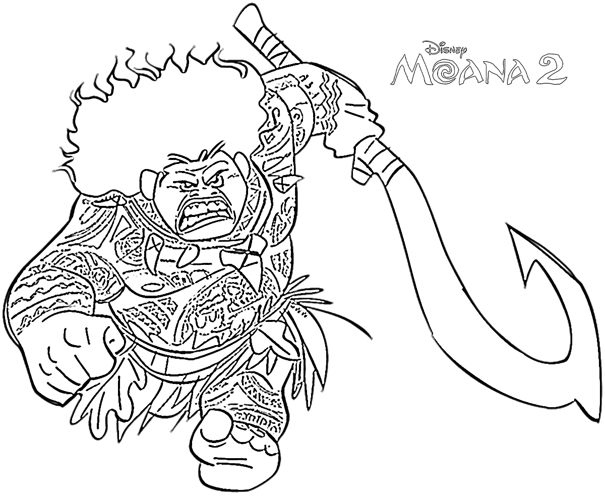 coloriage Moana 2 et dessins