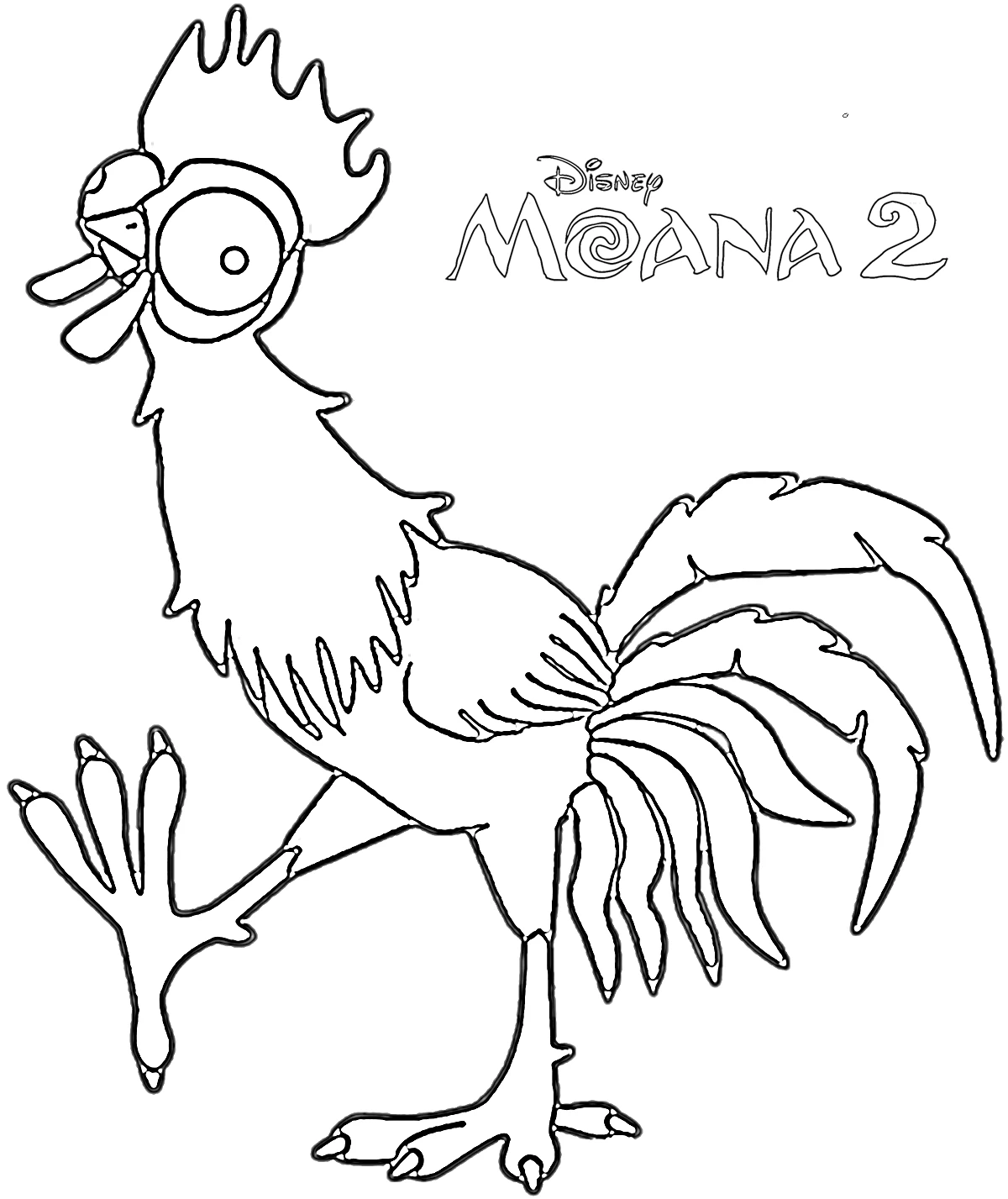 coloriage Moana 2 gratuit a imprimer 1