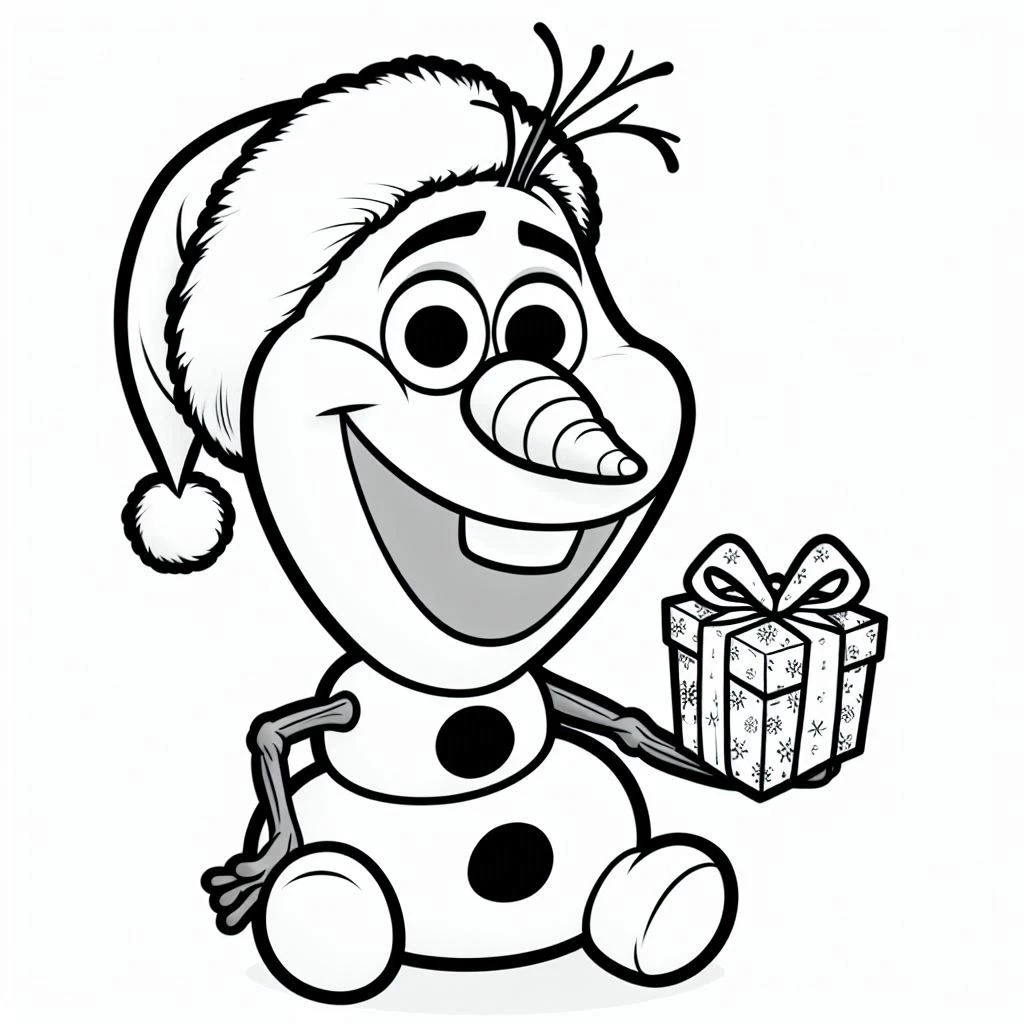 imprimer coloriage Noël Disney