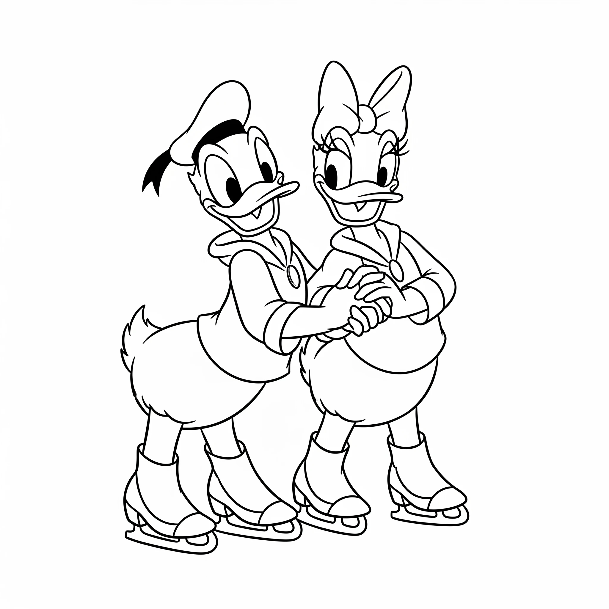 coloriage Noël Disney pour enfant de 7 ans