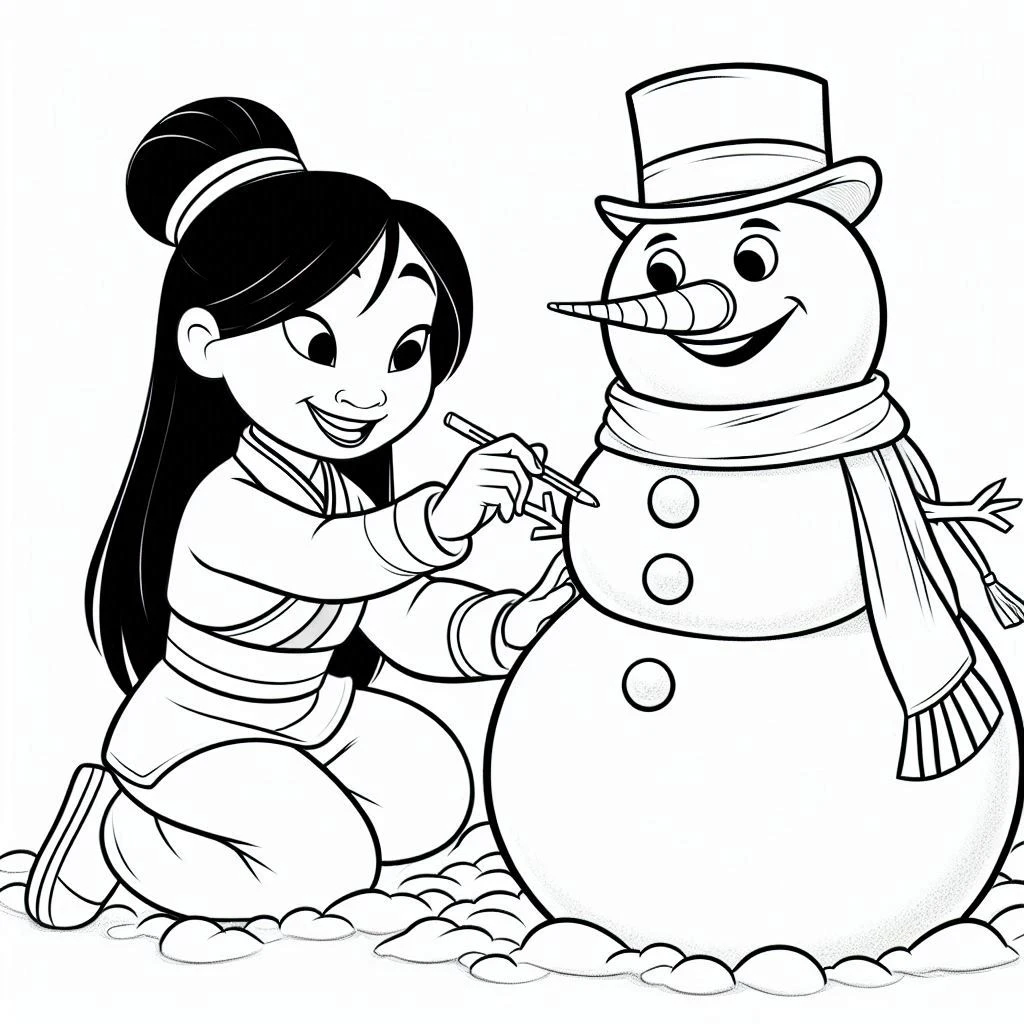 télécharger coloriage Noël Disney gratuit 1