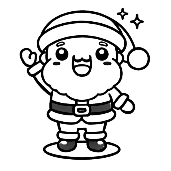 63+ Navidad Kawaii para colorear para imprimir: de uso gratuito