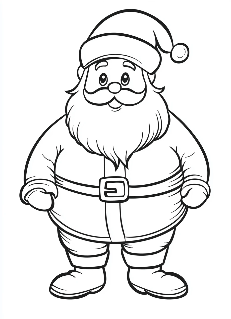 coloriage Saint Nicolas pour primaire