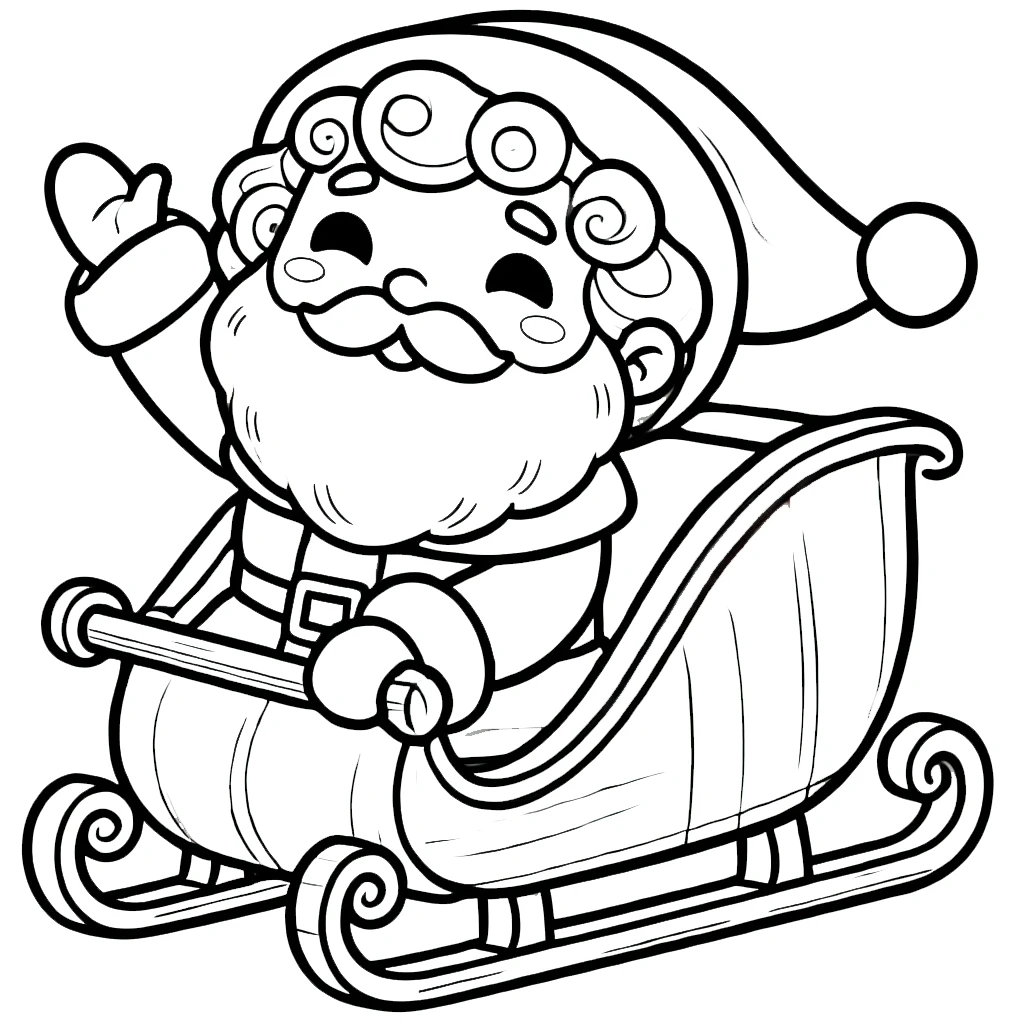 coloriage Saint Nicolas et decoupage a imprimer gratuit