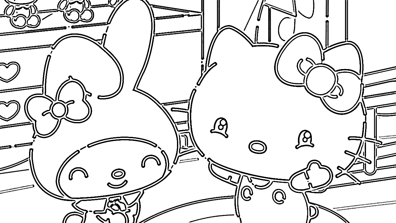 coloriage Sanrio en ligne