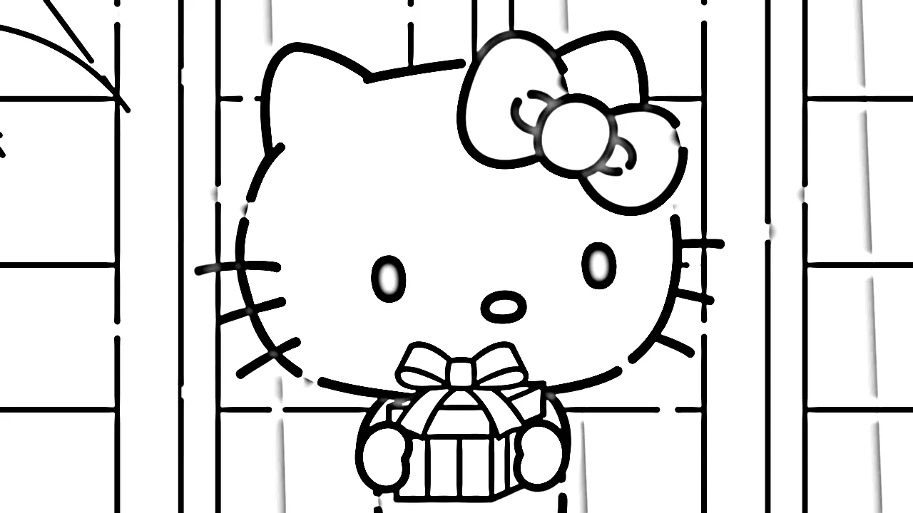 coloriage Sanrio à imprimer pour enfant de 12 ans