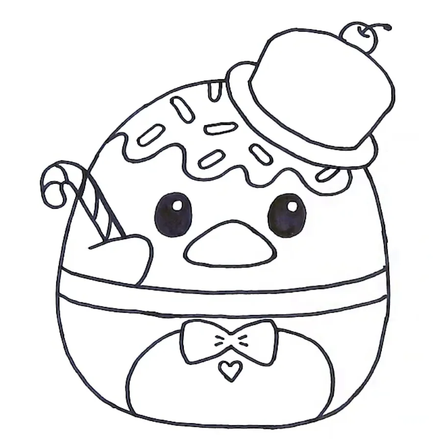 coloriage Squishmallow gratuit 2