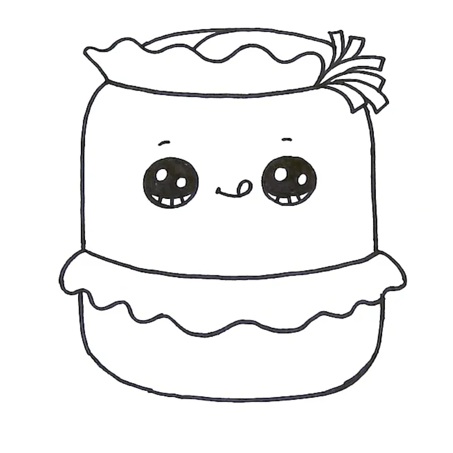 imprimer coloriage Squishmallow 2