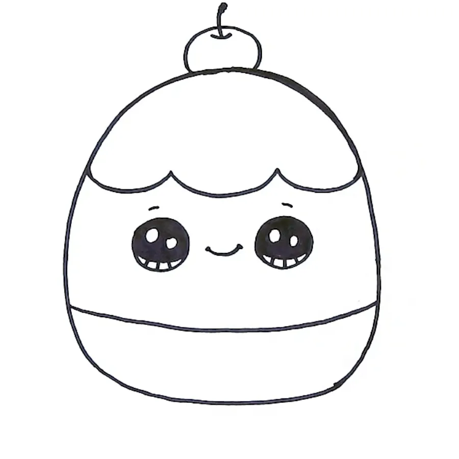 coloriage Squishmallow pour enfants à télécharger 1