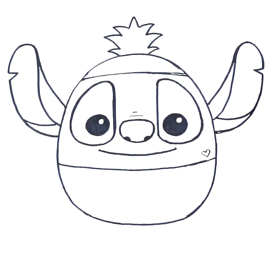 coloriage Squishmallow a imprimer gratuitement