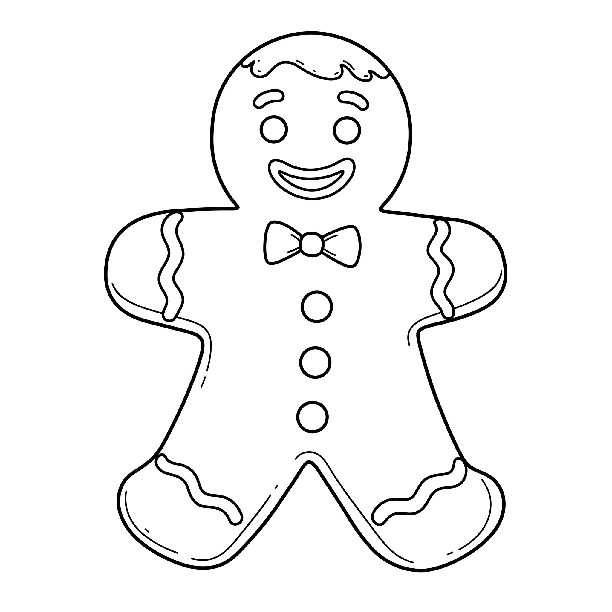 Sweatshirt Bonhomme En Pain D'épice Noël Kawaii - Coupe Classique, 241 G, Idéal Pour Les Fêtes