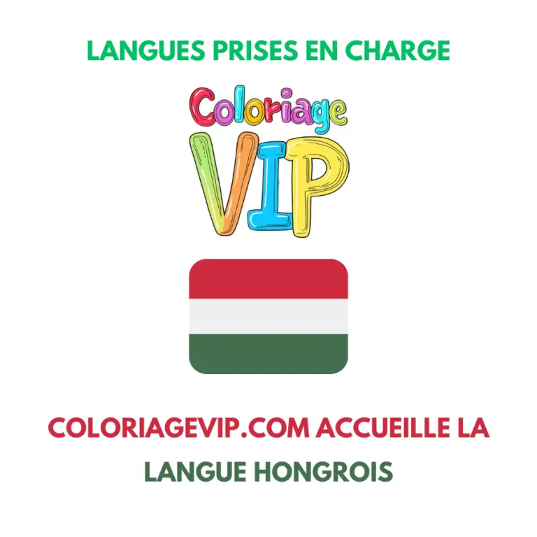 Coloriage Coloriagevip.com souhaite la bienvenue aux petits artistes hongrois !