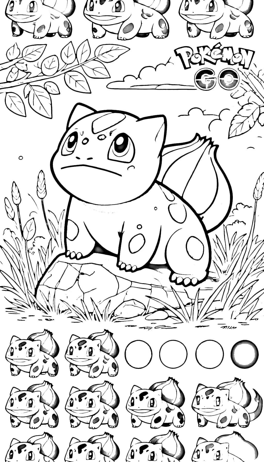 coloriage Bulbizarre gratuit en ligne