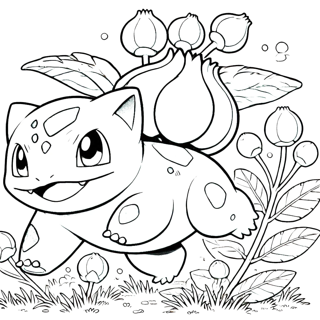 72 Coloriage Bulbizarre Imprimer Tout Est Gratuit