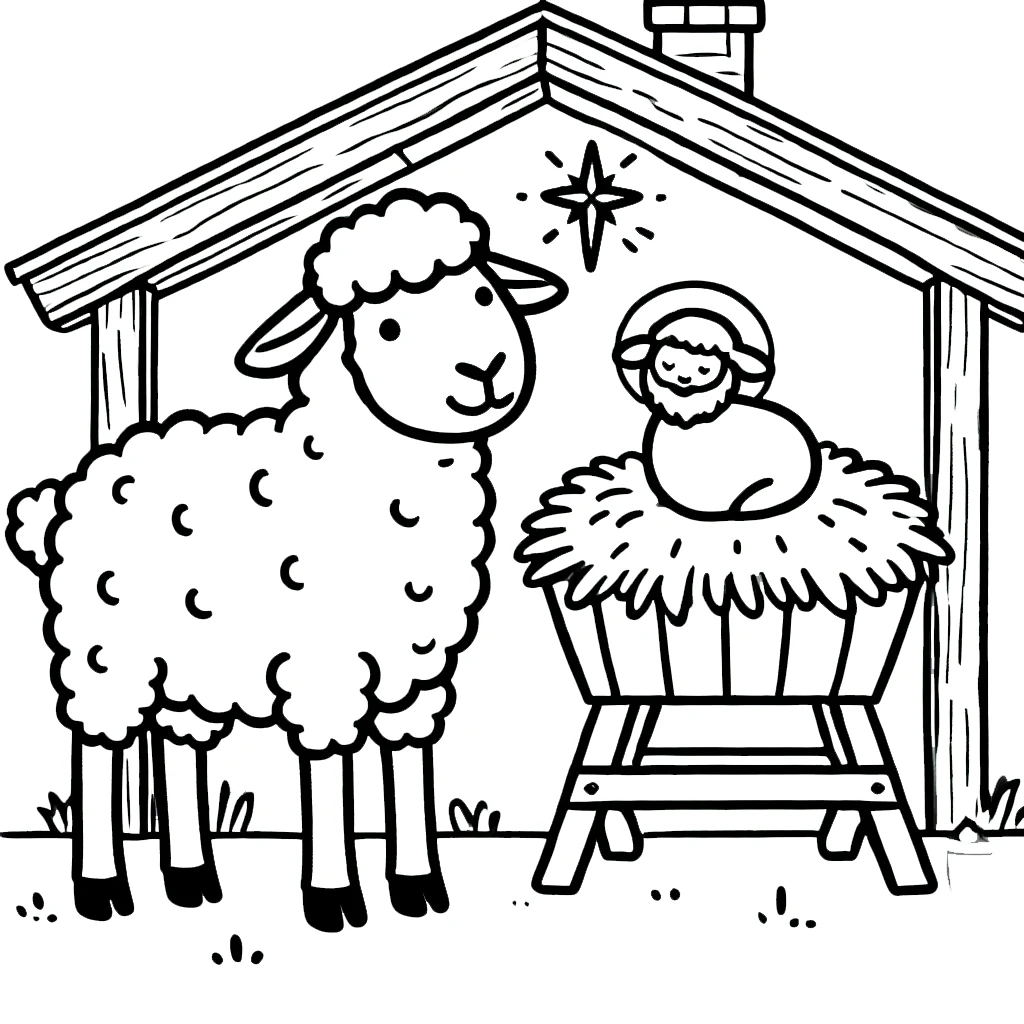 Crèche De Noël Traditionnelle En 10 Pièces - Étable Et Personnages De La Nativité En Résine