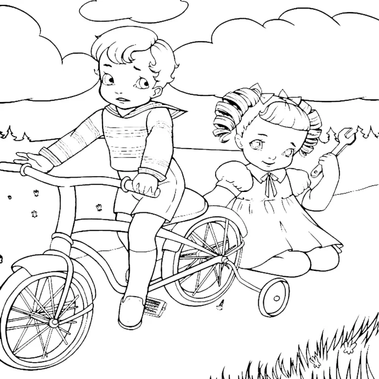 Coloriage Cry Baby
