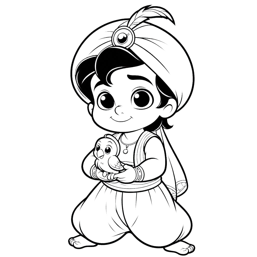 image de coloriage Disney Bébé pour enfant