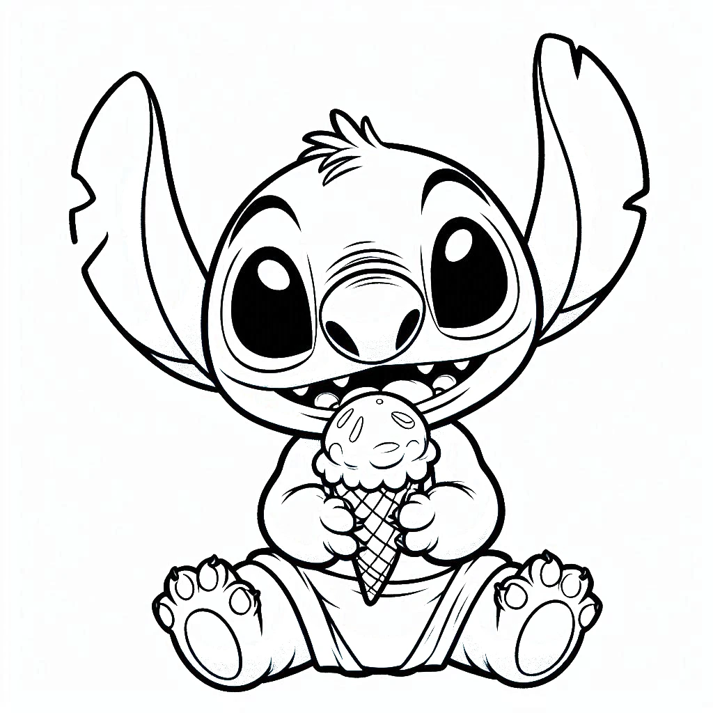 imprimer coloriage Disney Bébé