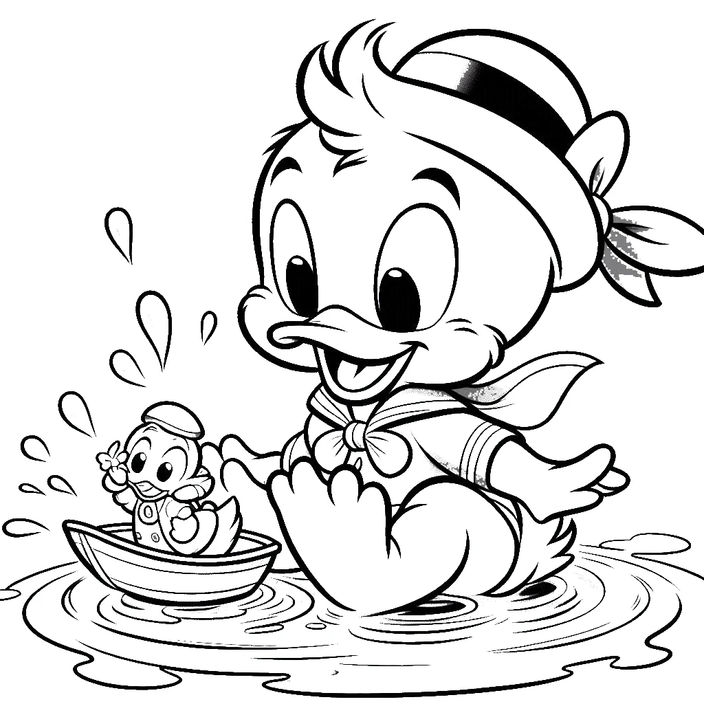 coloriage Disney Bébé a colorier en ligne