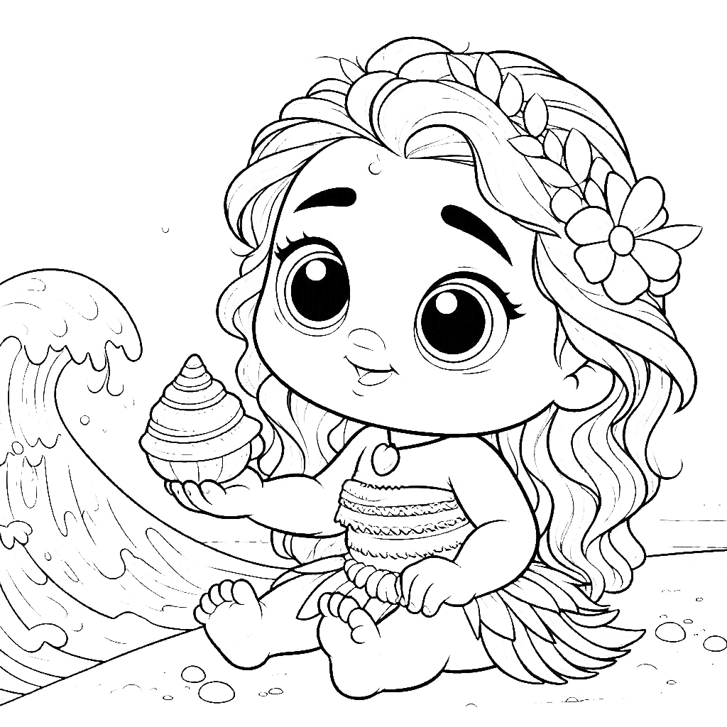 coloriage Disney Bébé à imprimer pdf