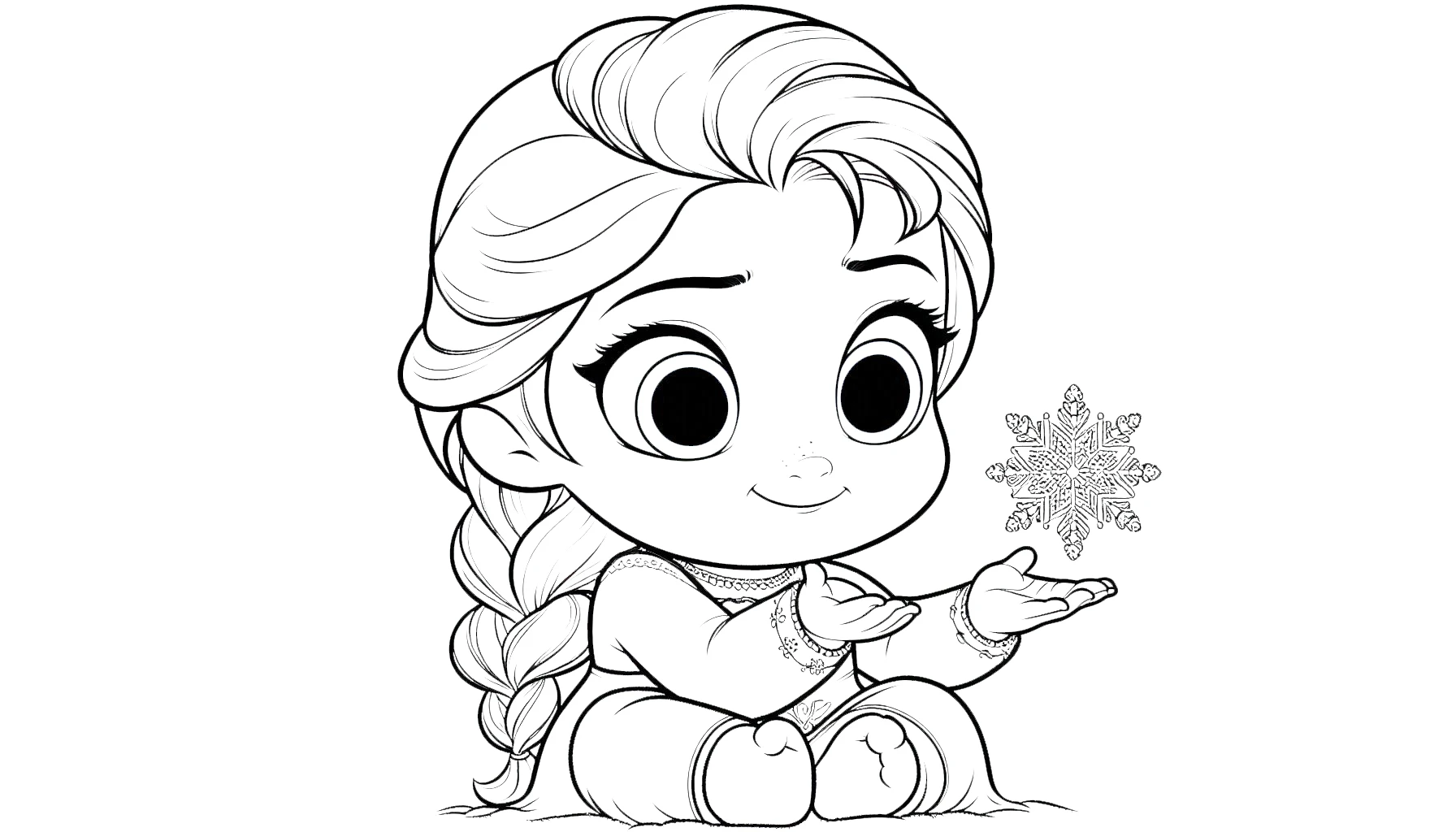 coloriage Disney Bébé a imprimer