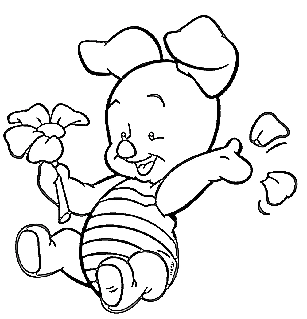 coloriage Disney Bébé pour enfant gratuit 1