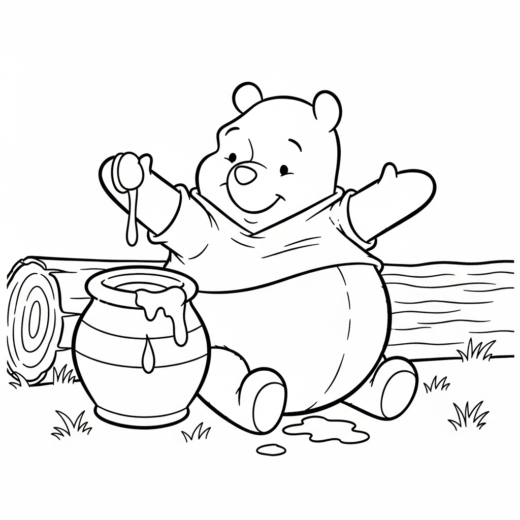 coloriage Disney Bébé updated pour enfant de 2 ans