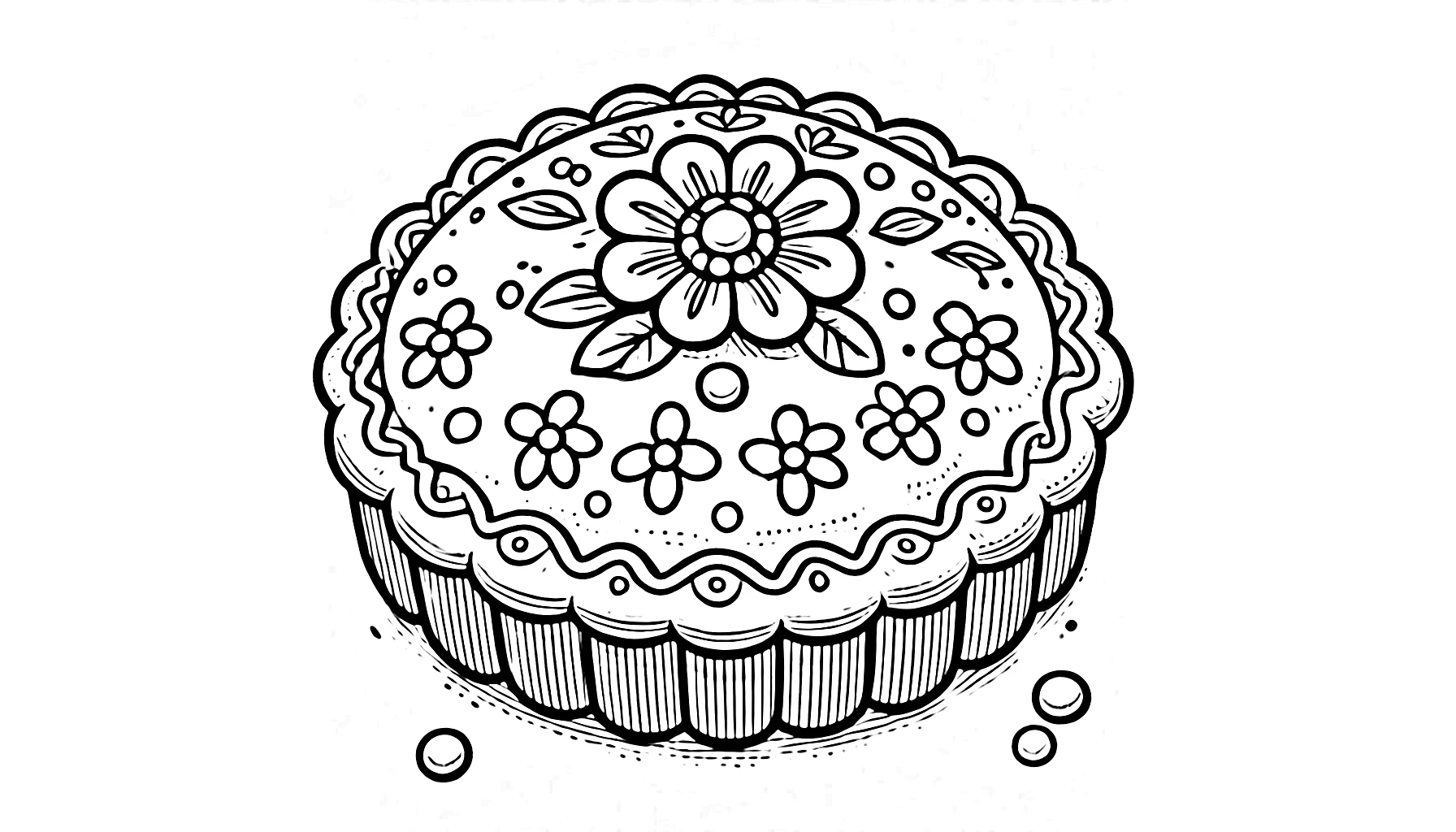 coloriage Galette des rois à imprimer gratuitement pdf