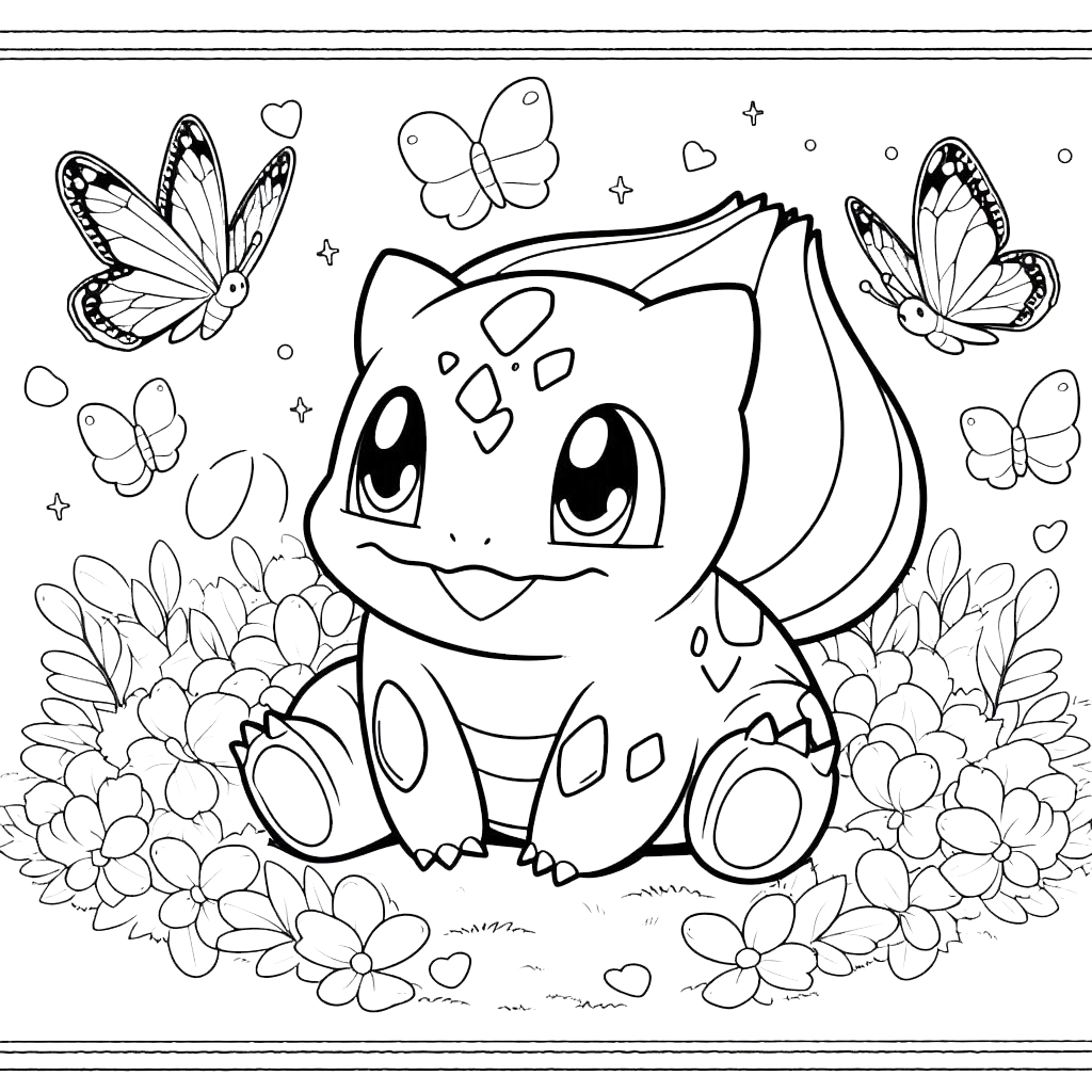 72 Coloriage Bulbizarre Imprimer Tout Est Gratuit