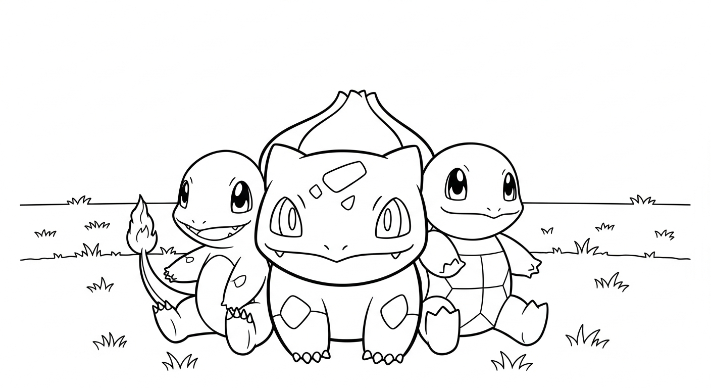 coloriage Bulbizarre updated pour enfants a imprimer gratuit