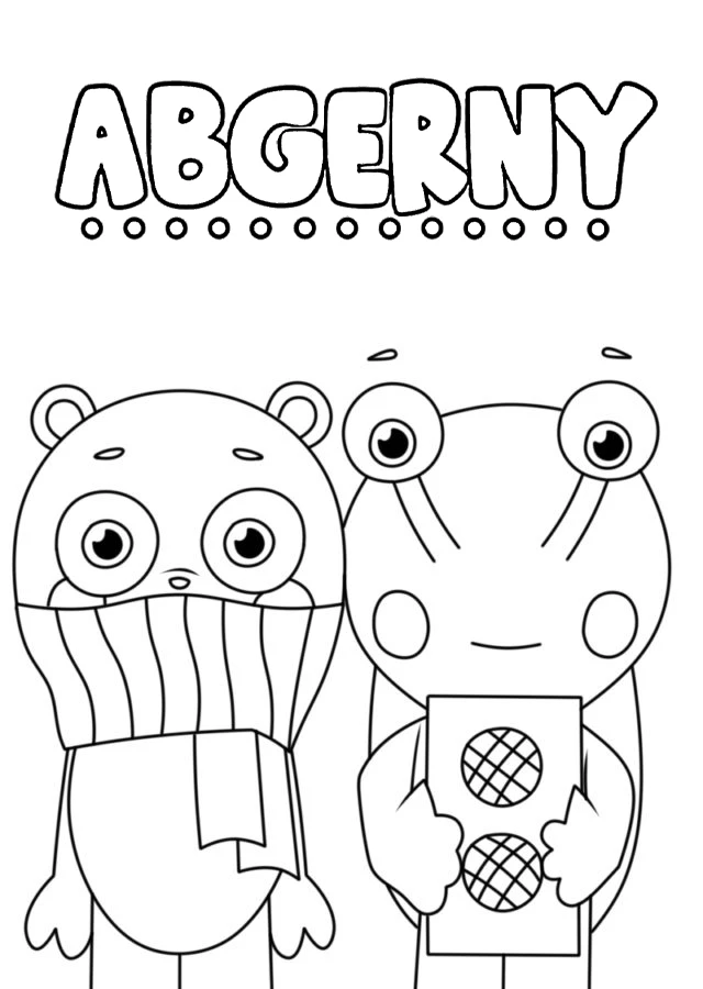 coloriage Abgerny gratuit