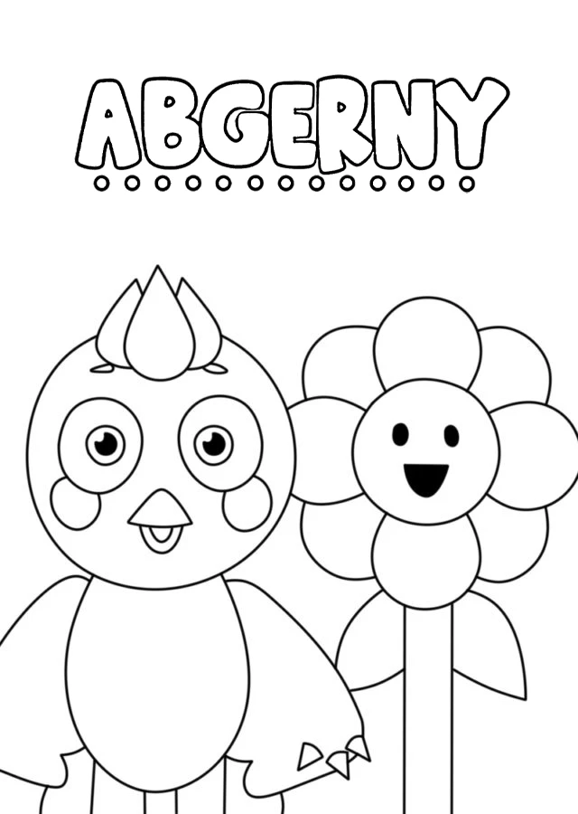 coloriage Abgerny pour enfants à imprimer