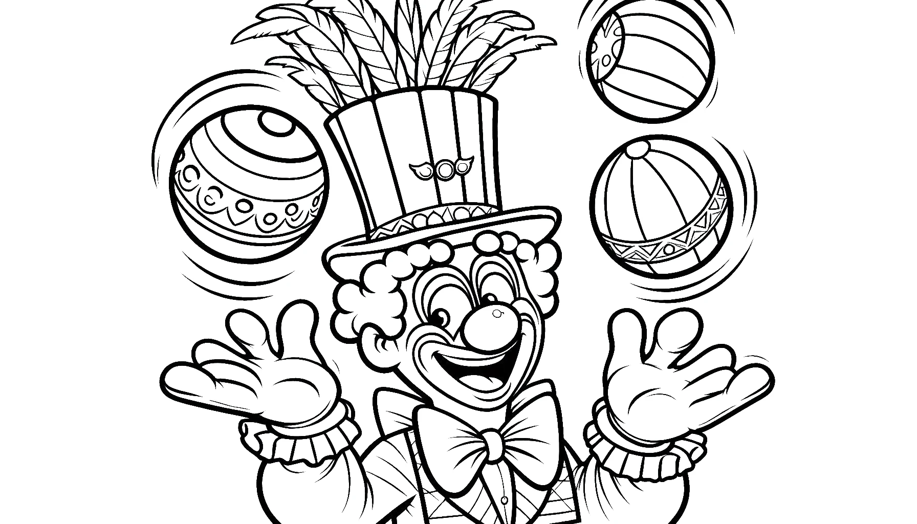 coloriage Carnaval à imprimer pdf gratuit