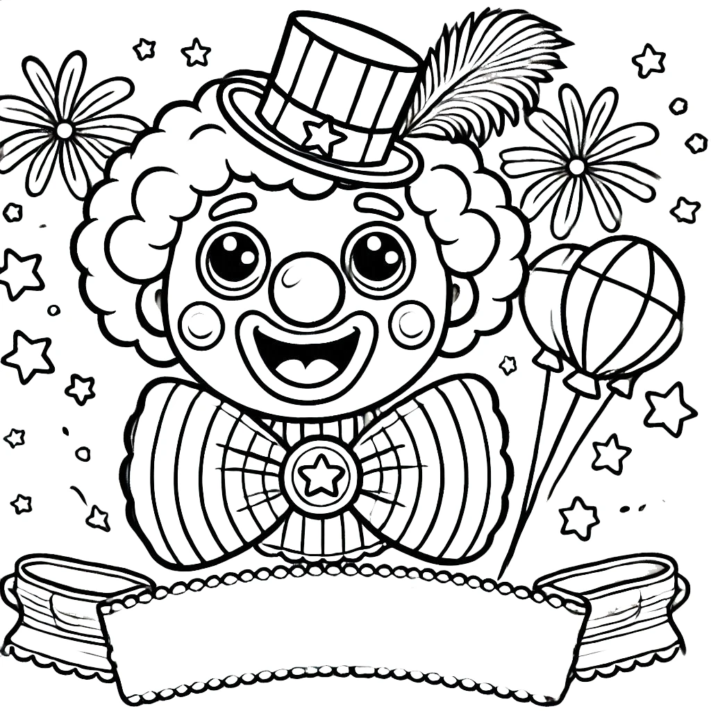 coloriage Carnaval gratuit a imprimer 1