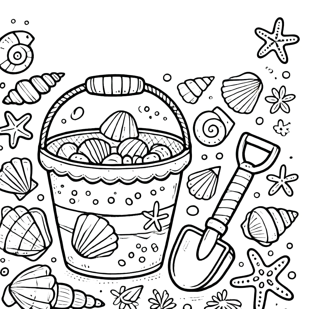 coloriage Été à imprimer pour enfant de 12 ans