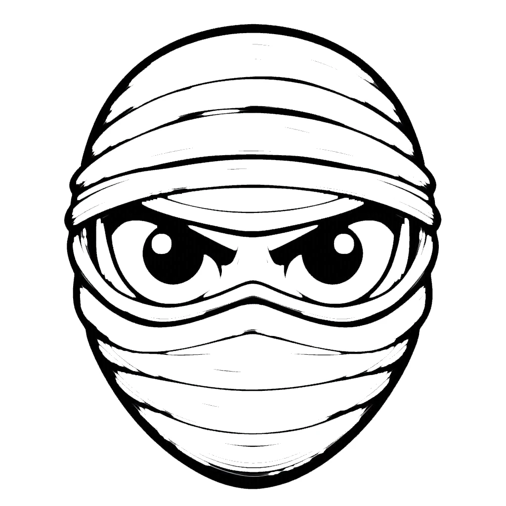 coloriage Ninja gratuit en ligne