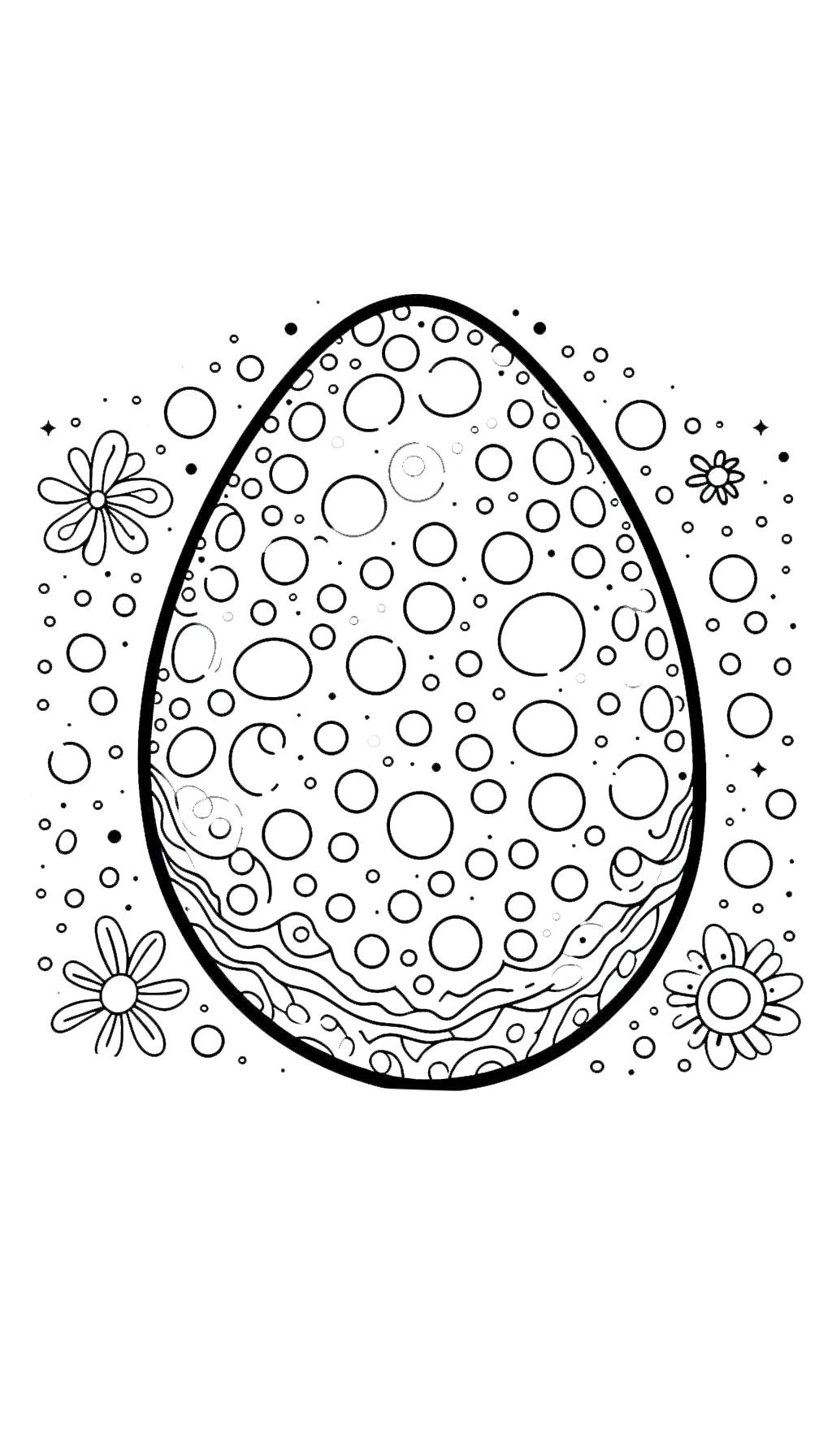 coloriage Oeuf de Pâques en ligne