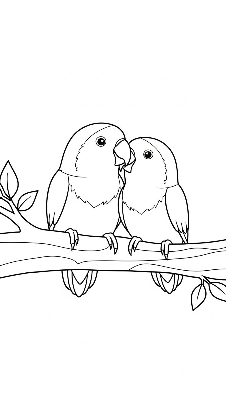 coloriage Perroquet updated en ligne pour enfant