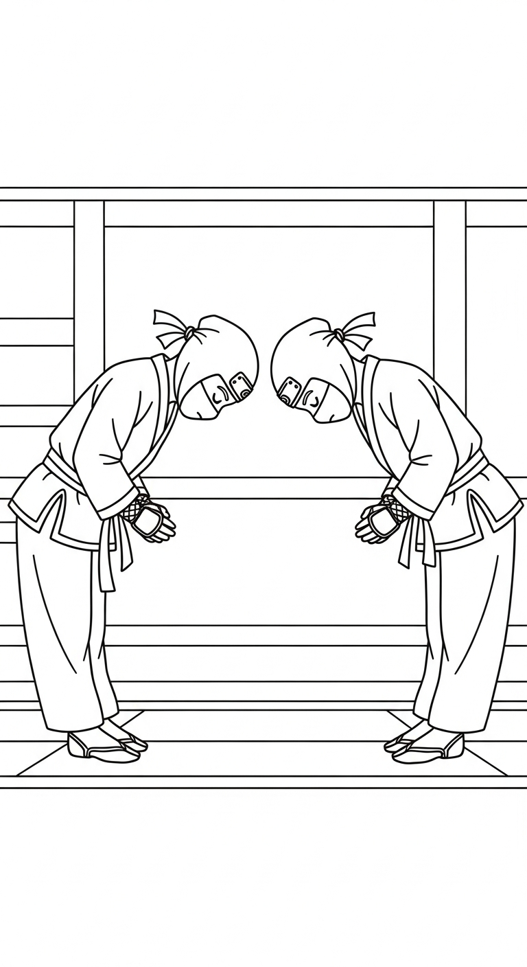 Ninja coloring page updated for 6 year olds