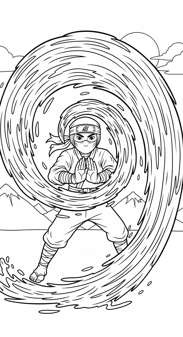 Ninja coloring page updated educational for children