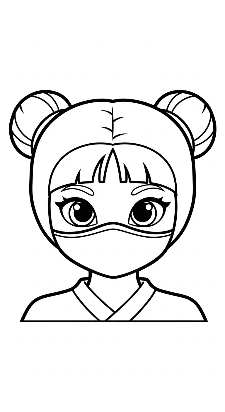 Ninja coloring page updated educational for children 1