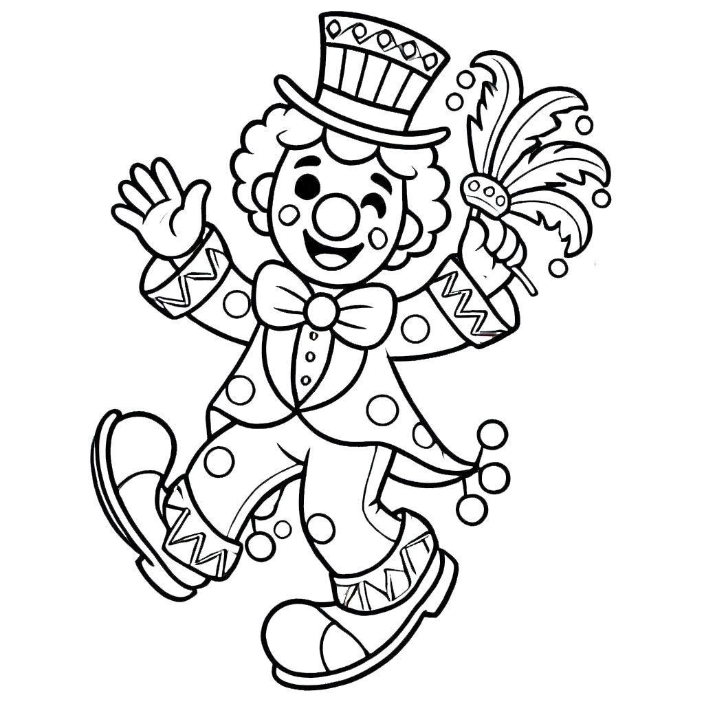 coloriage carnaval a imprimer gratuit