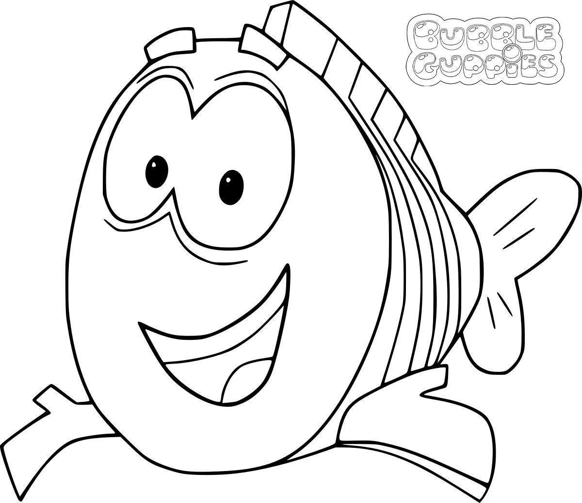 coloriage Bubble Guppies gratuit en ligne