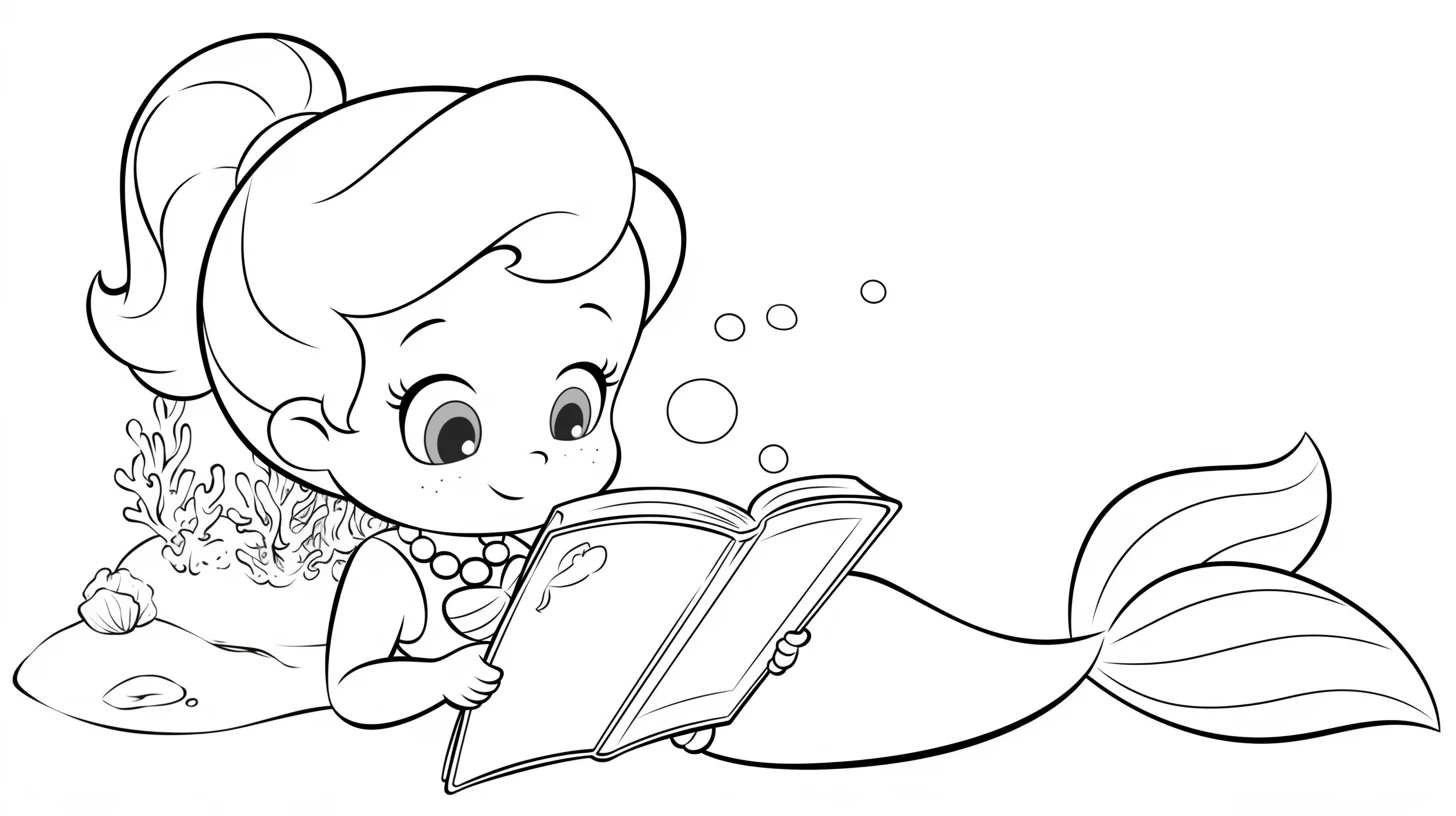 coloriage Bubble Guppies gratuit en ligne 2