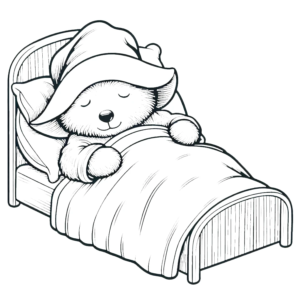 coloriage Paddington a colorier en ligne 1