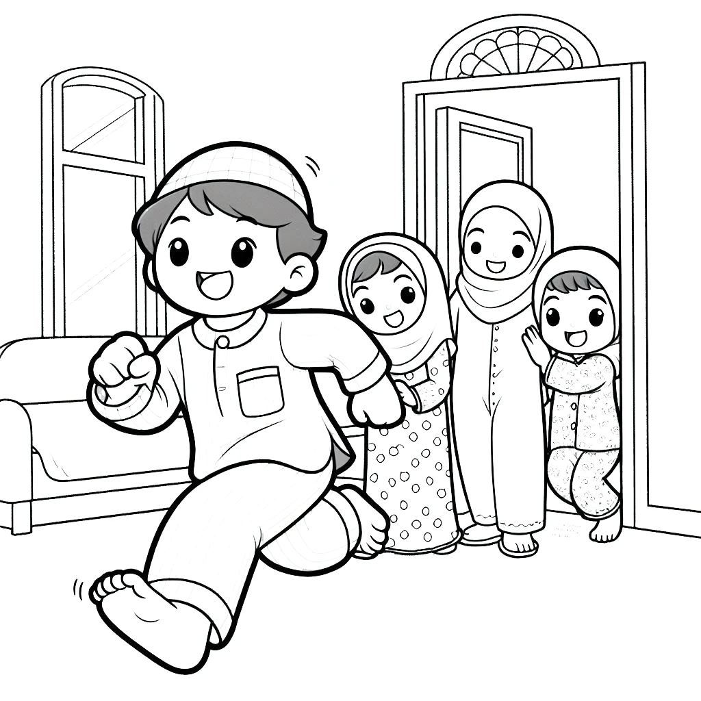 coloriage Ramadan pour enfant