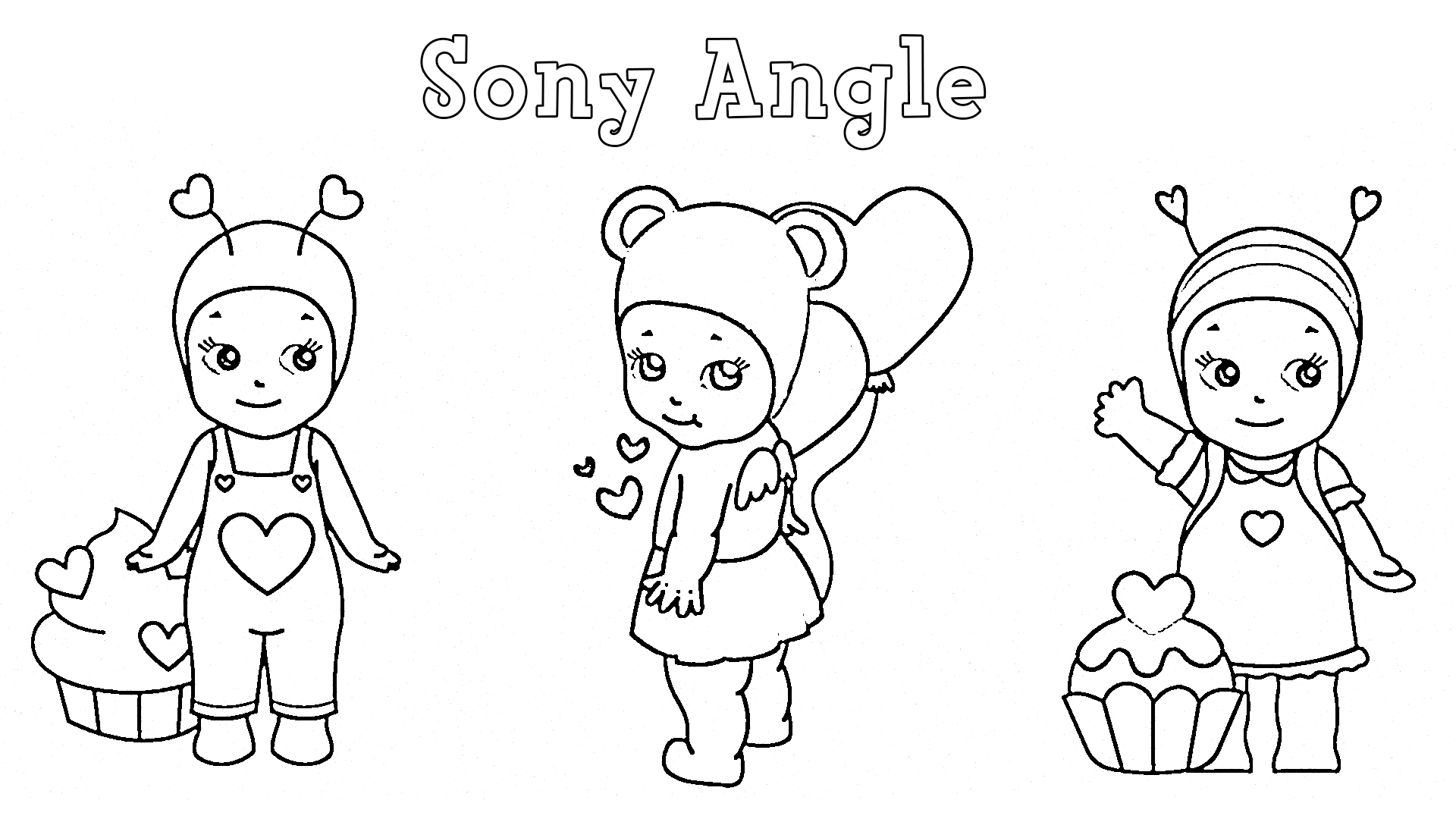 coloriage Sonny Angle a imprimer gratuit