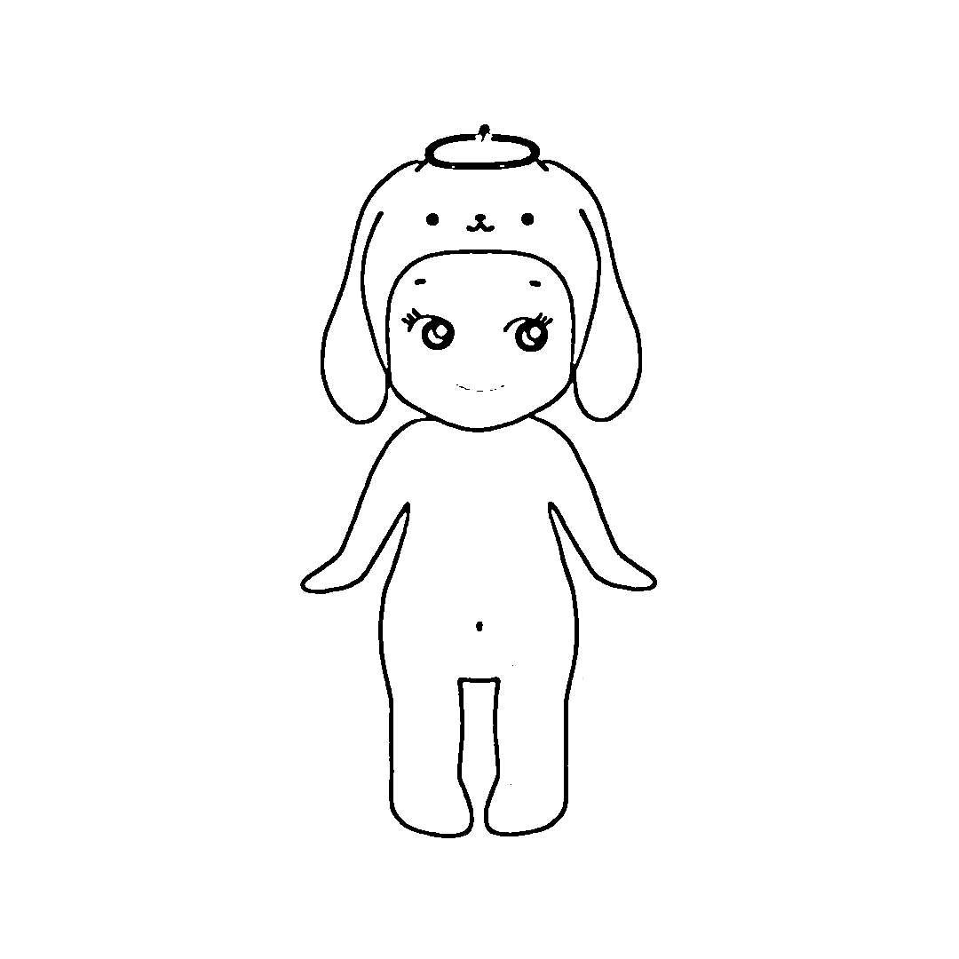 image pour coloriage Sonny Angle enfant