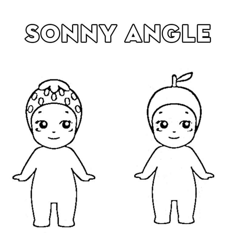 Kolorowanki Sonny Angel